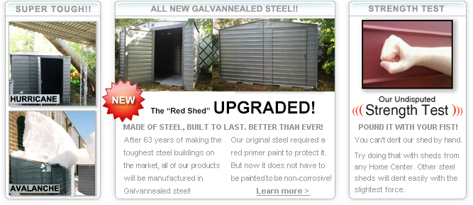 Steel Storage Shed Kits