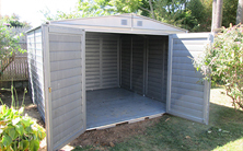 steel sheds